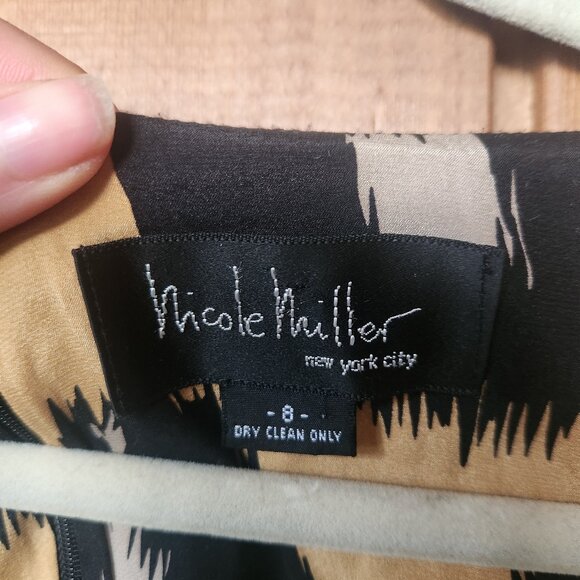 Leopard print silk dress - Picture 3 of 3